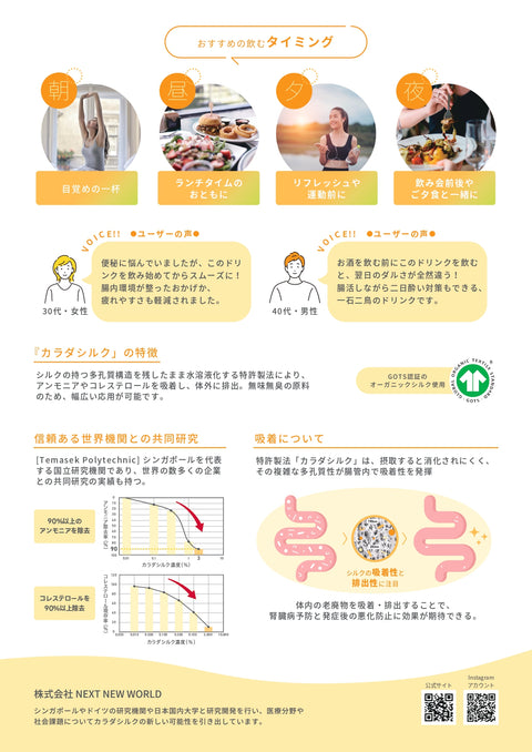 カラダシルク飲料 ZINZO